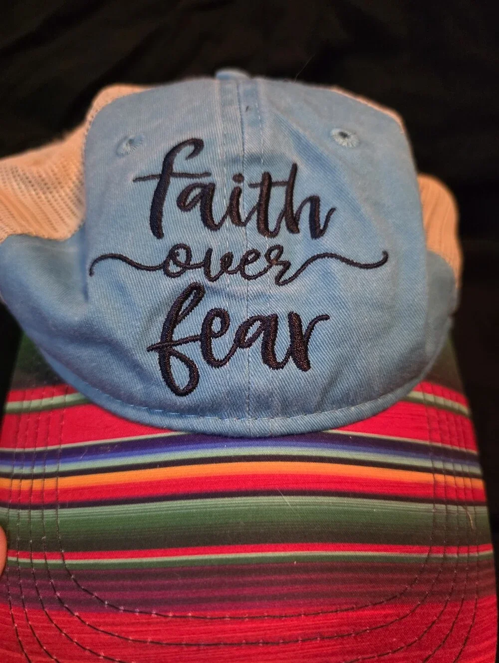 Grace & Truth Faith Over Fear Women's Cap
